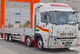 15t低床フルエアサス平ボディー